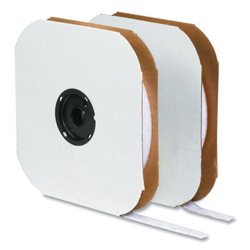 VELCRO® Brand Sticky-back Fasteners, Hook Side, 0.63" X 75 Ft, White freeshipping - TVN Wholesale